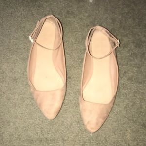 Forever 21 faux suede ballet flats